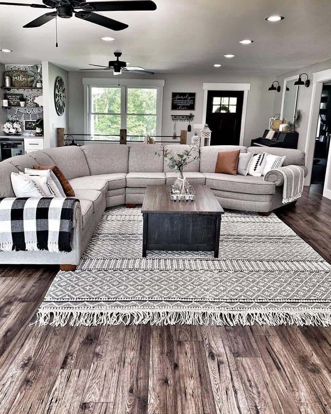 Layer Rugs for Cozy Texture and Pattern
