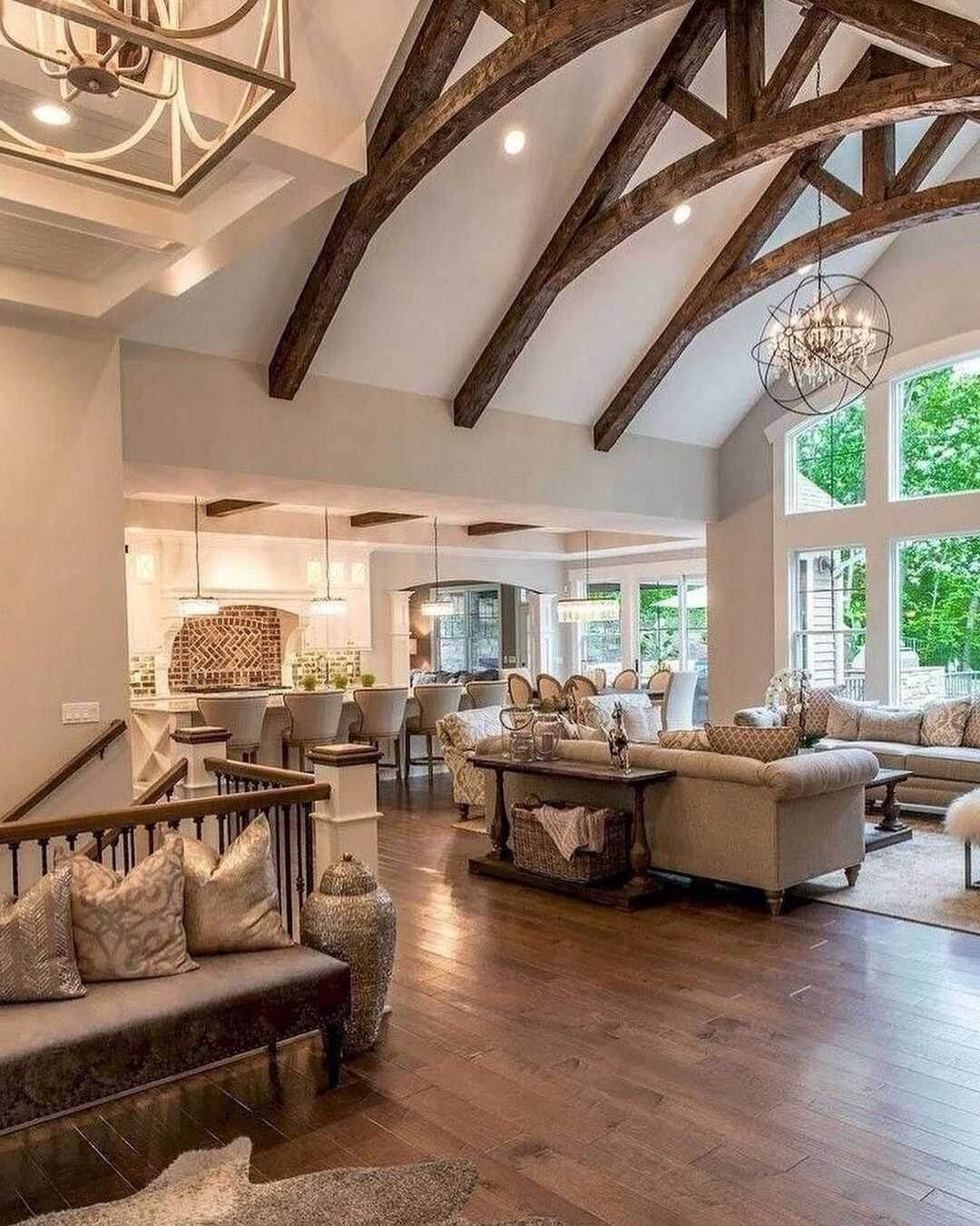 Incorporate Architectural Interest with Exposed Wooden Beams