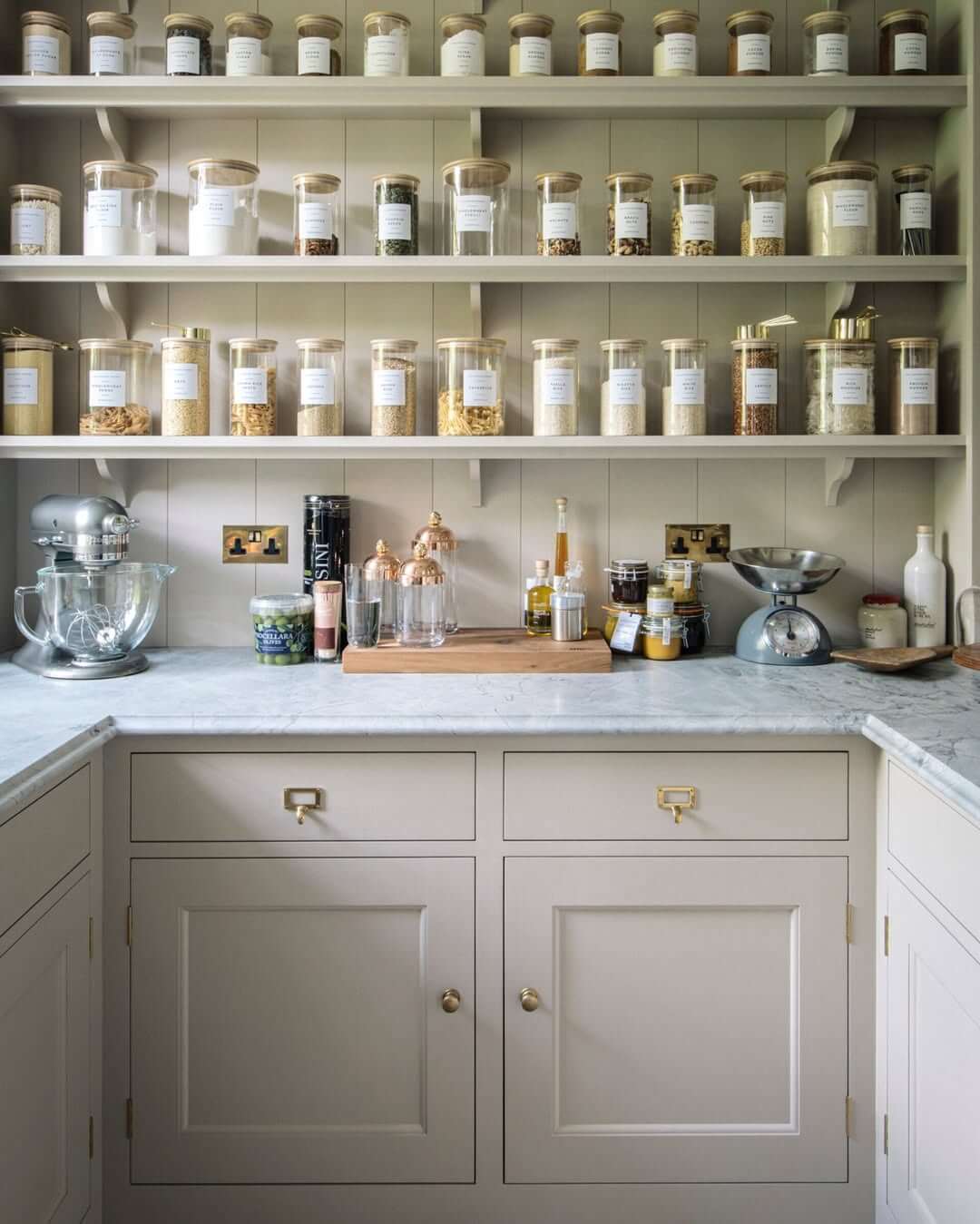 Clear Cylindrical Jars Stack for Maximum Vertical Storage
