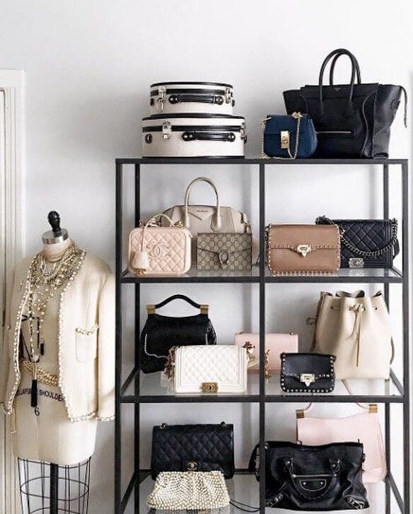 Stackable Hat Boxes for Storing and Displaying Purses