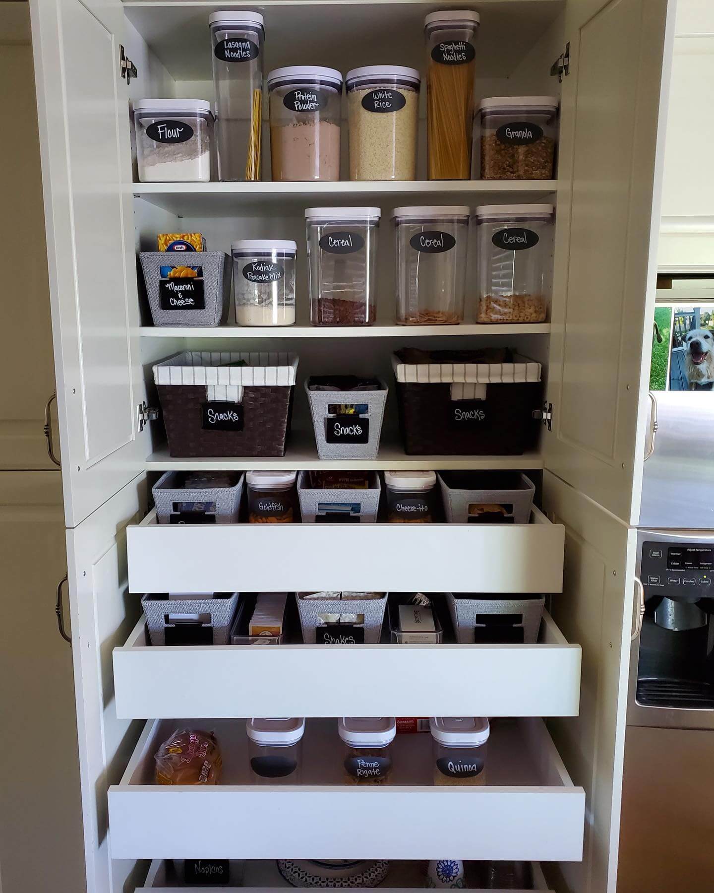Deep Drawers for Bulk Bags and Boxes