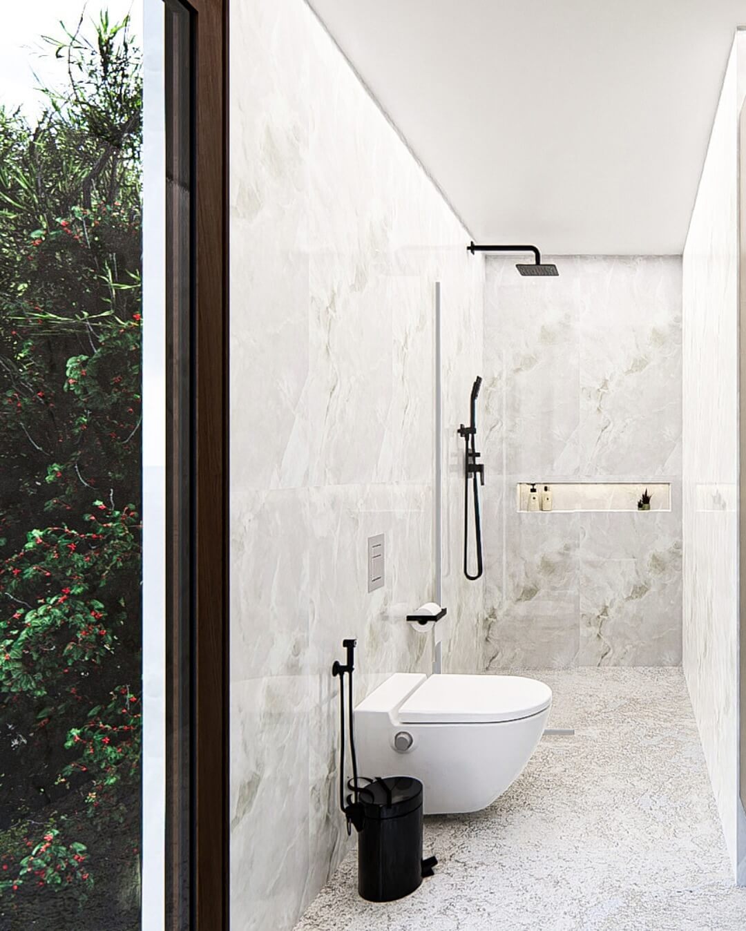 Recessed Niche for Shower Essentials