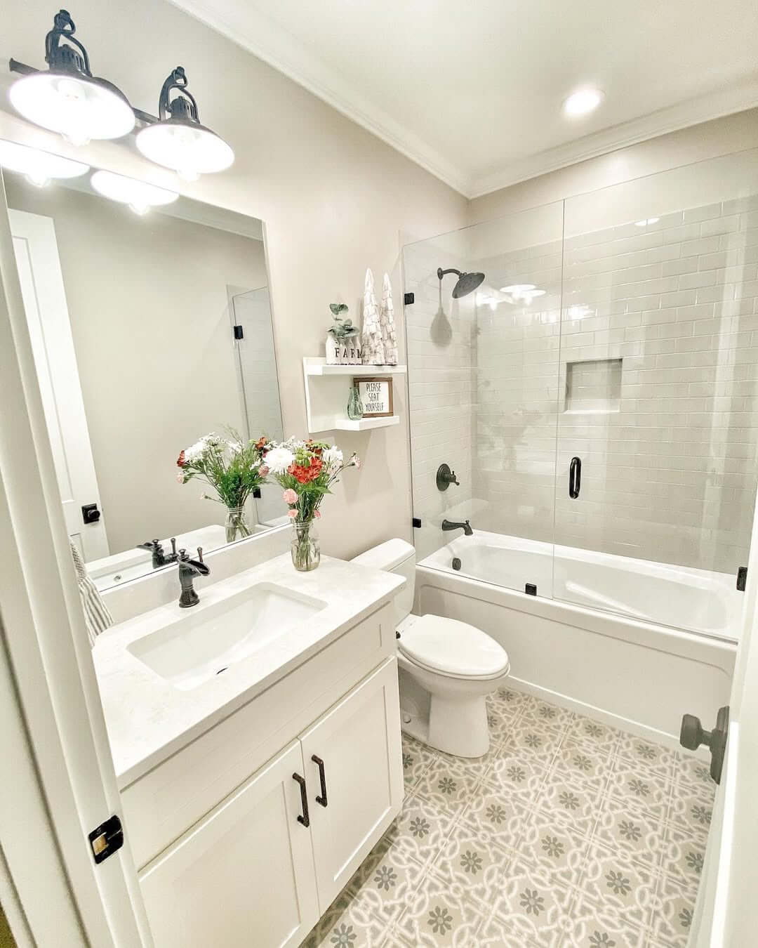 Floating Shelf Display for Small Decor Accents