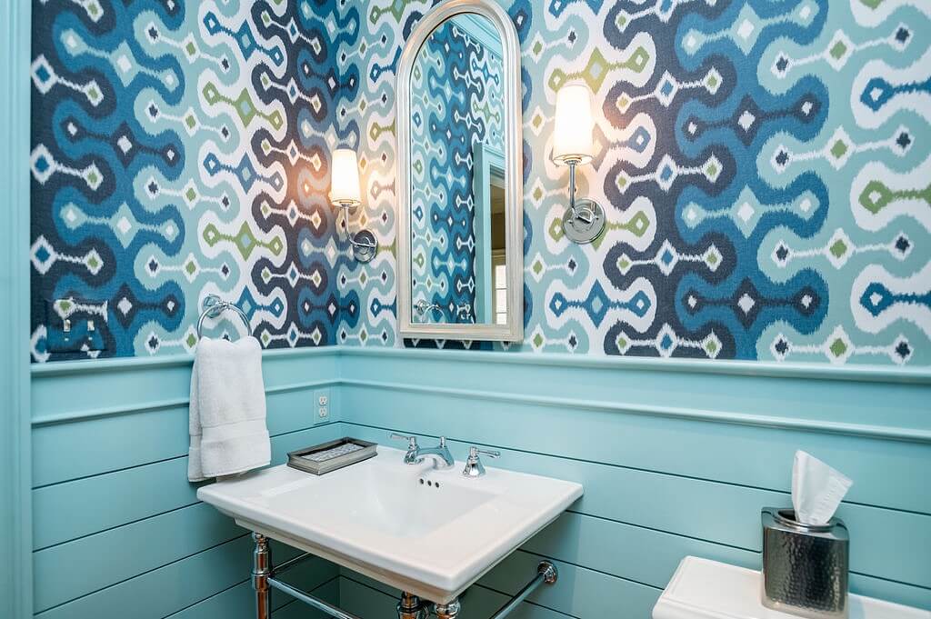 Reflect Bold Patterns with an Arched Mirror