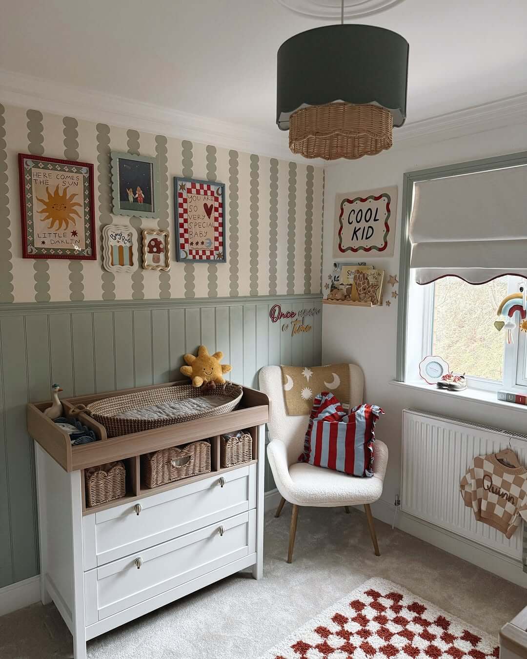 Layer a Scalloped Lampshade for Softness