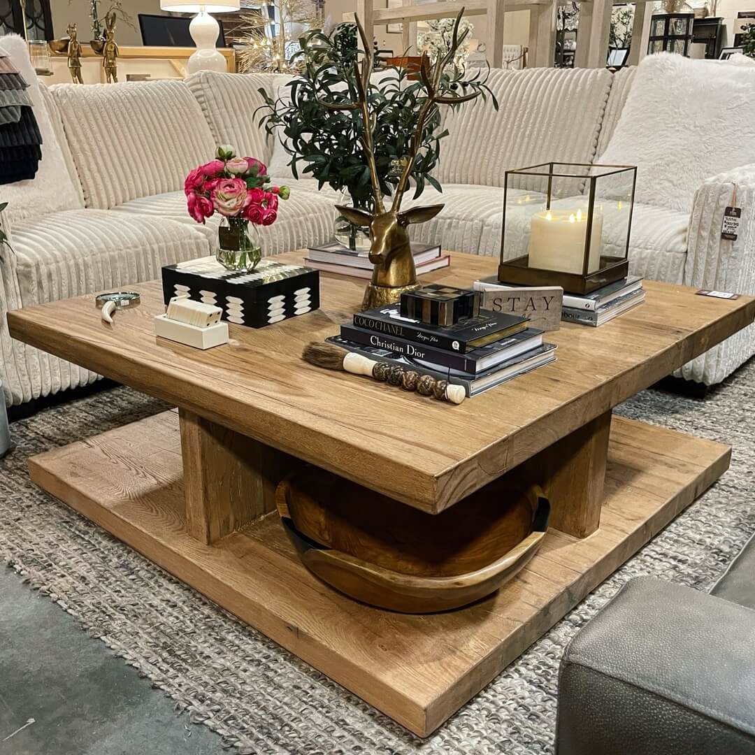 Stack Books to Create a Pedestal for Decor