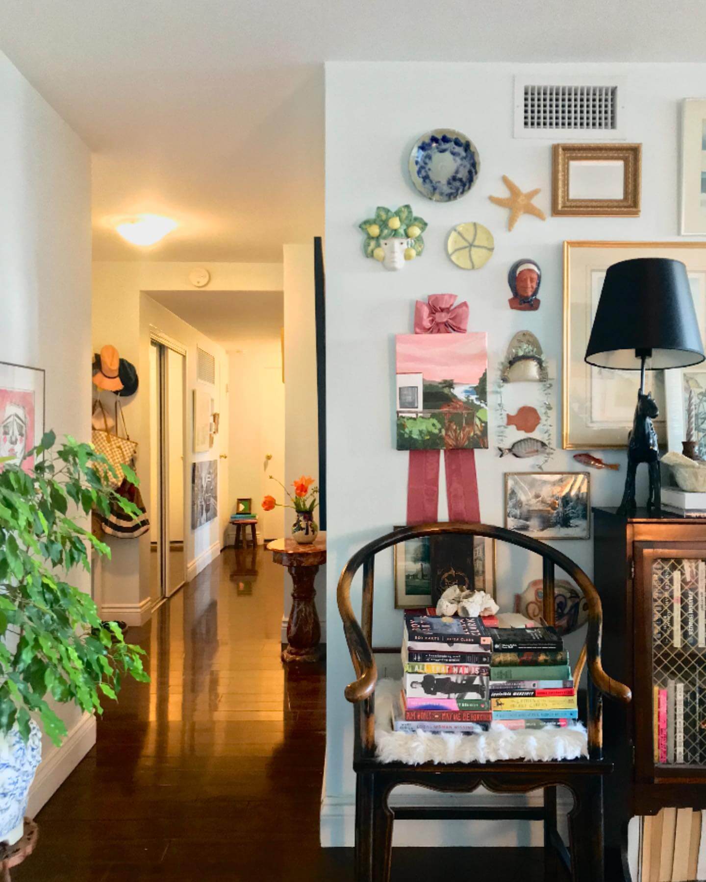 Layer Whimsical Objects with Framed Art for Personality