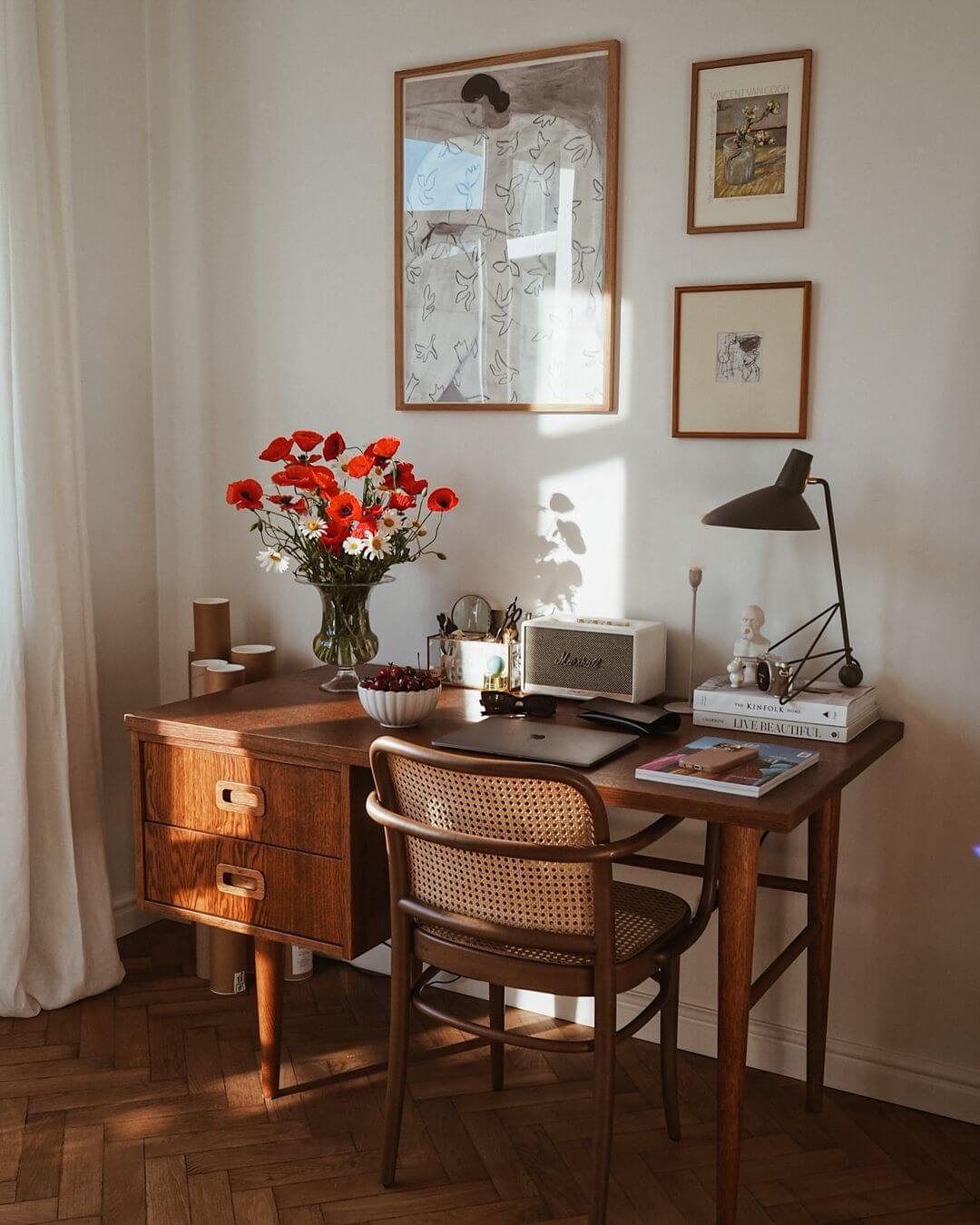 Framed Art Trio Adds a Personal Touch Above Your Desk