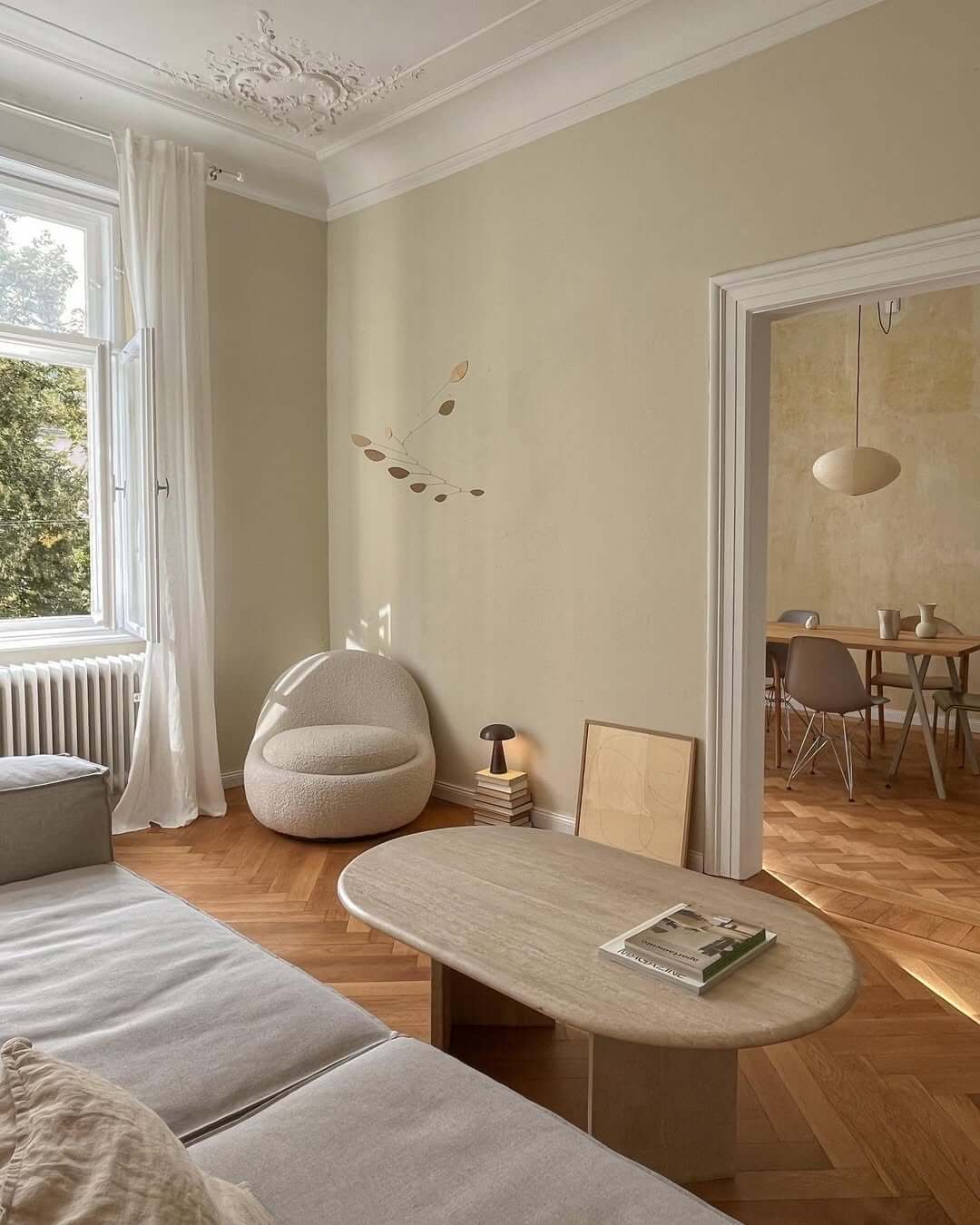Sculptural Mobile Adds Whimsical Art to a Bare Wall