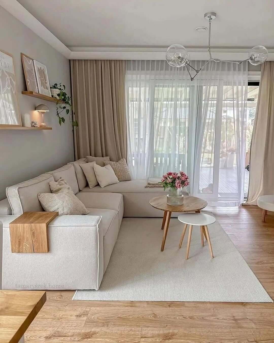 Wooden Sofa Tray Adds Convenient Surface Space