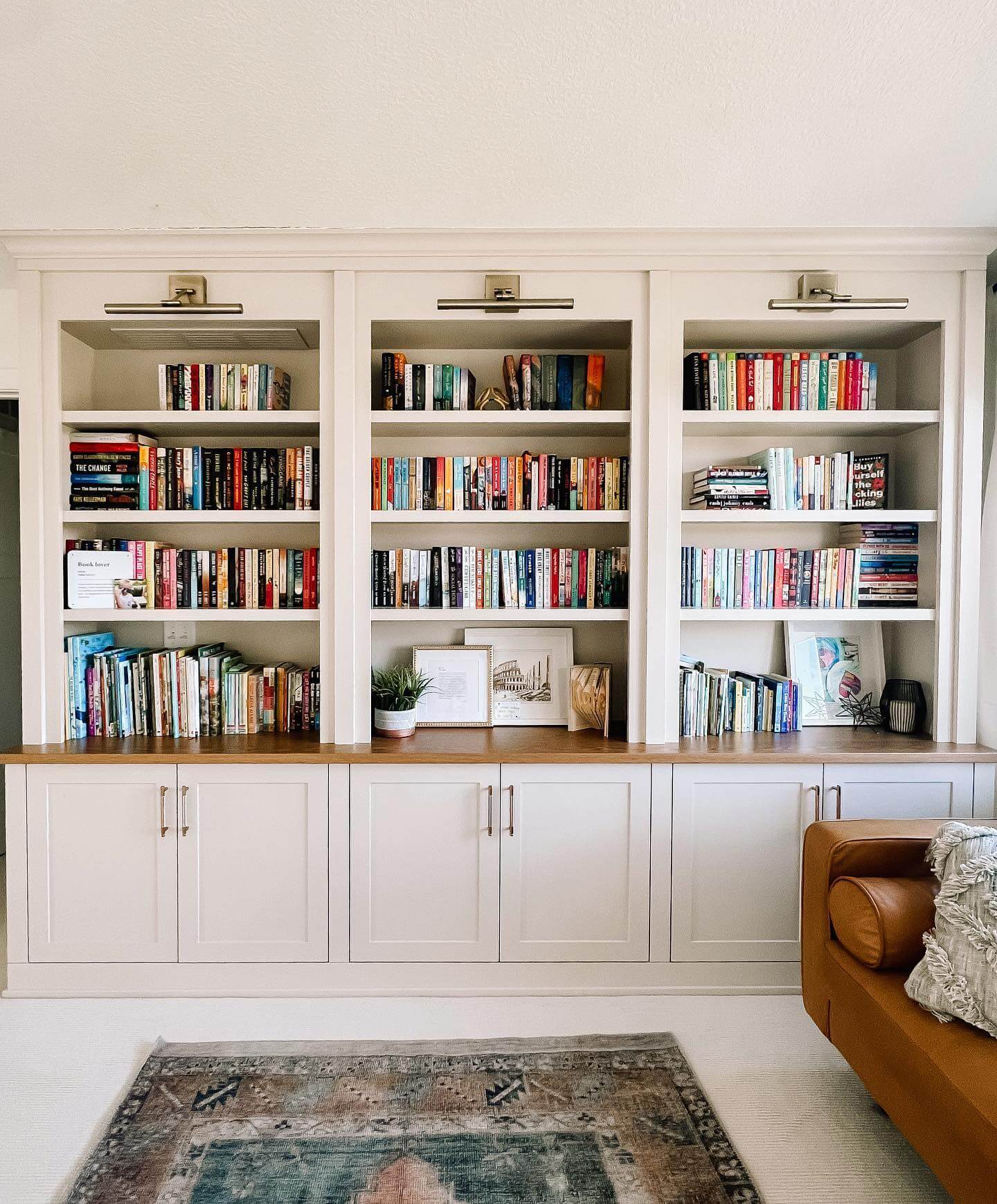 Integrated Reading Lights for Focused Illumination