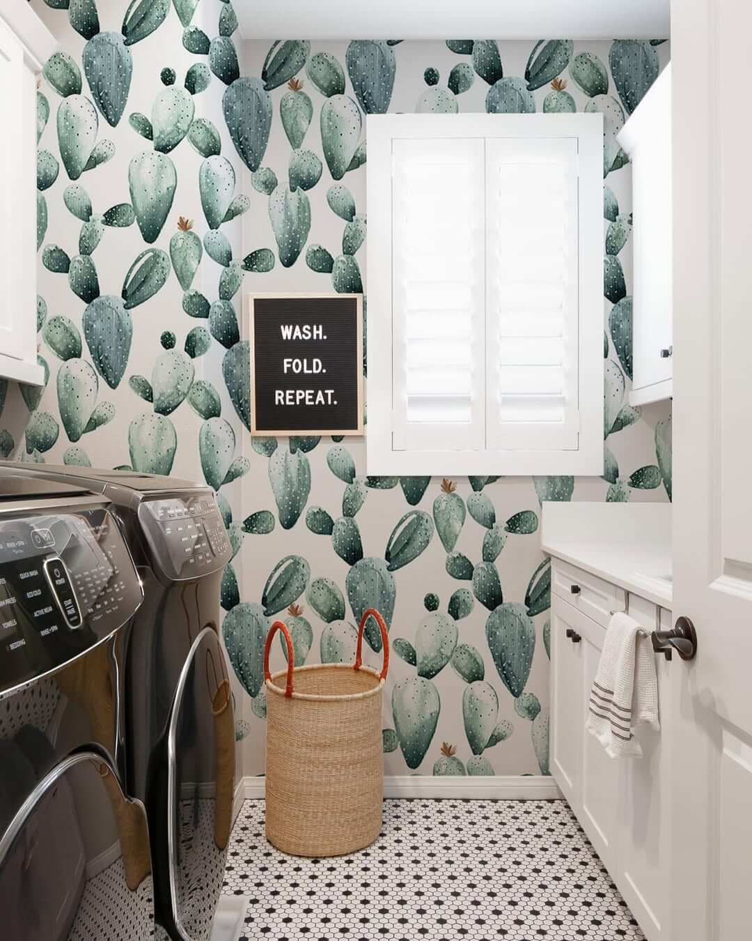 Infuse Desert Charm with Watercolor Cactus Wallpaper