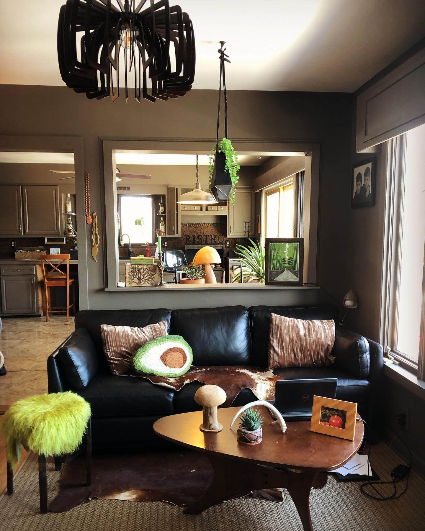 Style your coffee table with sculptural elements