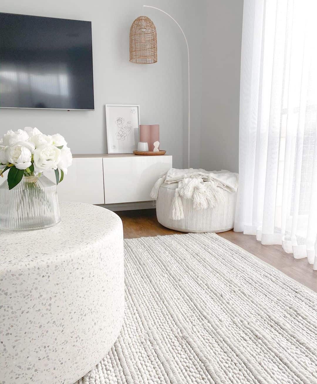 Ground Your Seating Area with a Sculptural Coffee Table