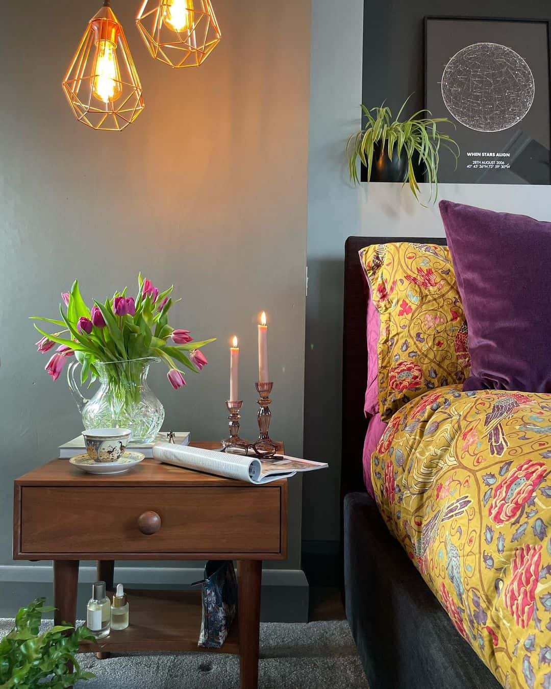 Incorporate Industrial Style with Geometric Pendant Lights
