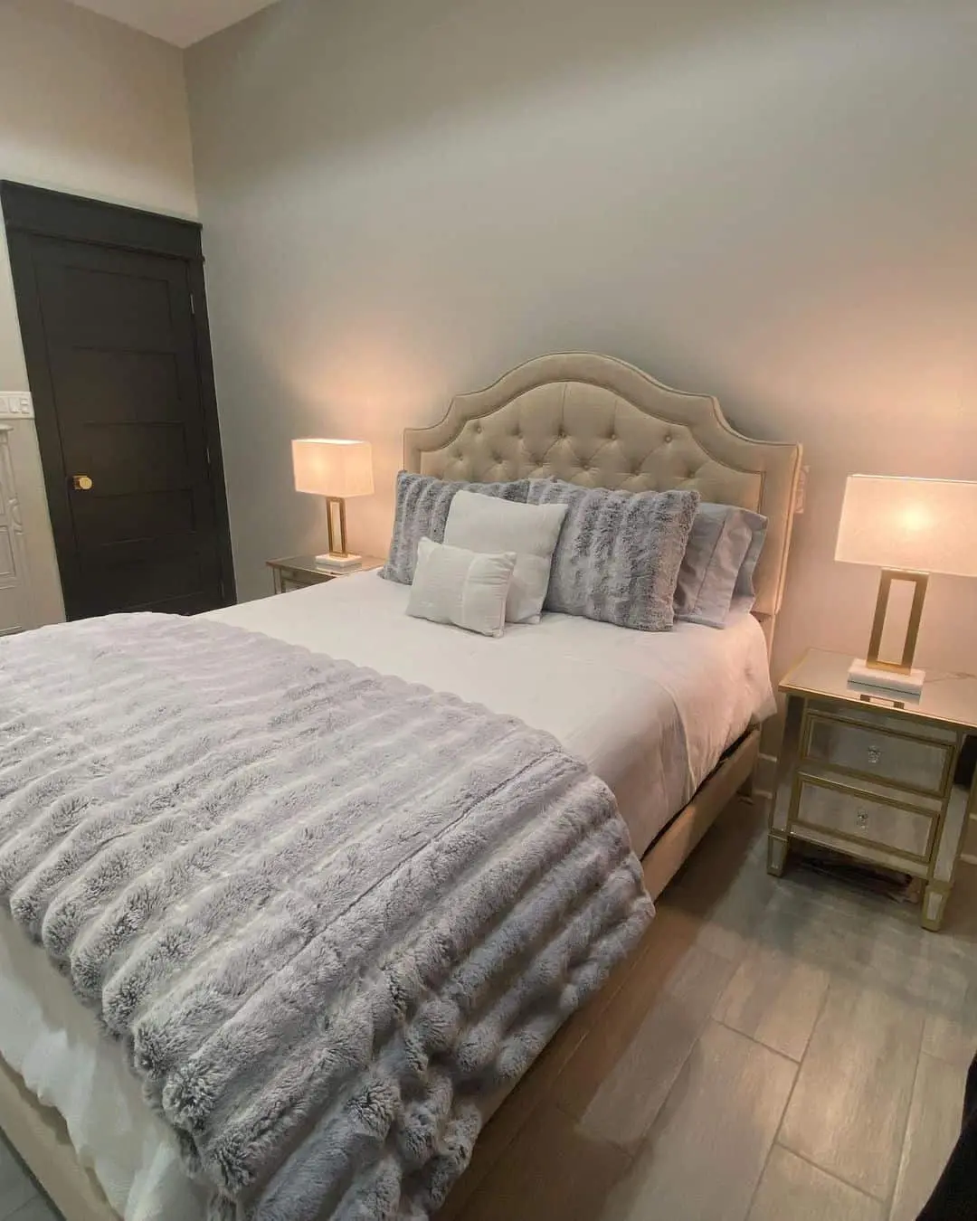 Mirrored Nightstands Add Glamour and Light