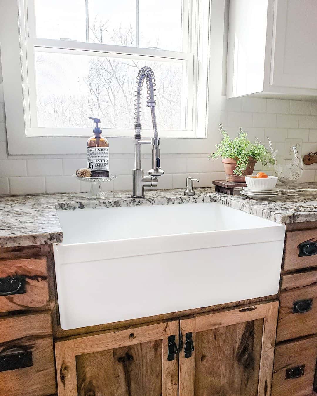 White Subway Tile Offers a Clean Contrast