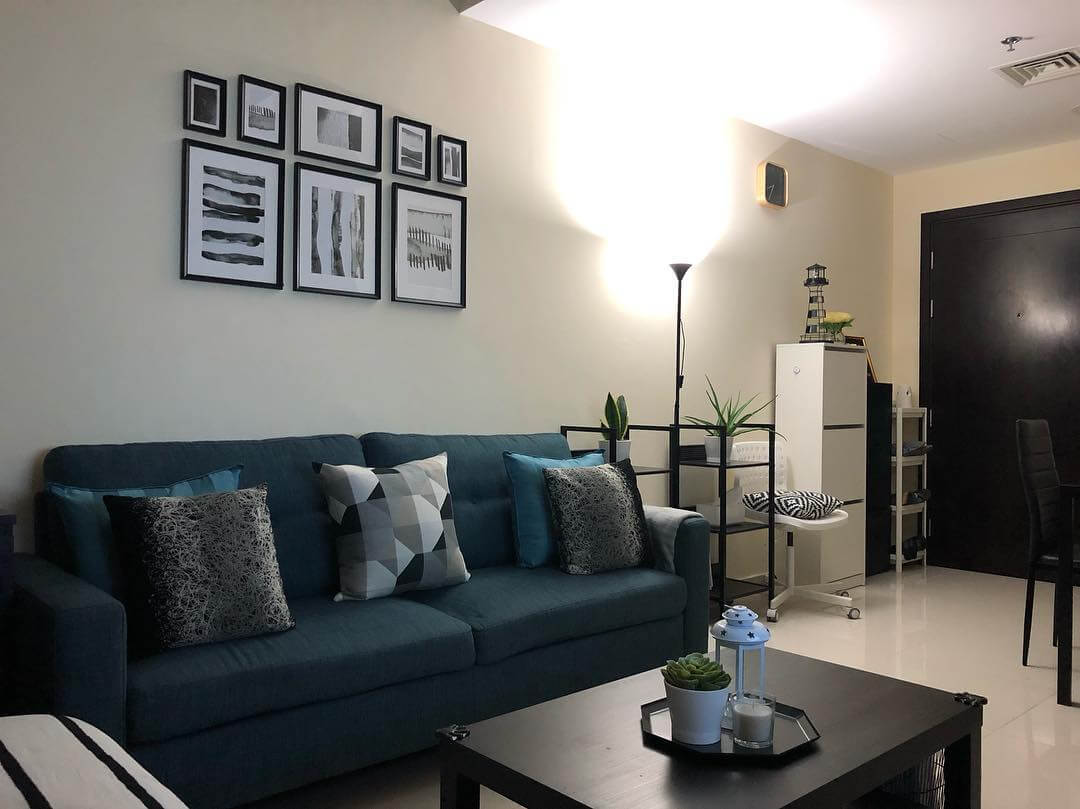 Mix art sizes and orientations for a gallery wall
