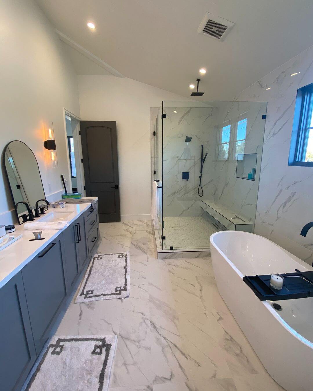Open Up Your Shower with a Glass Enclosure