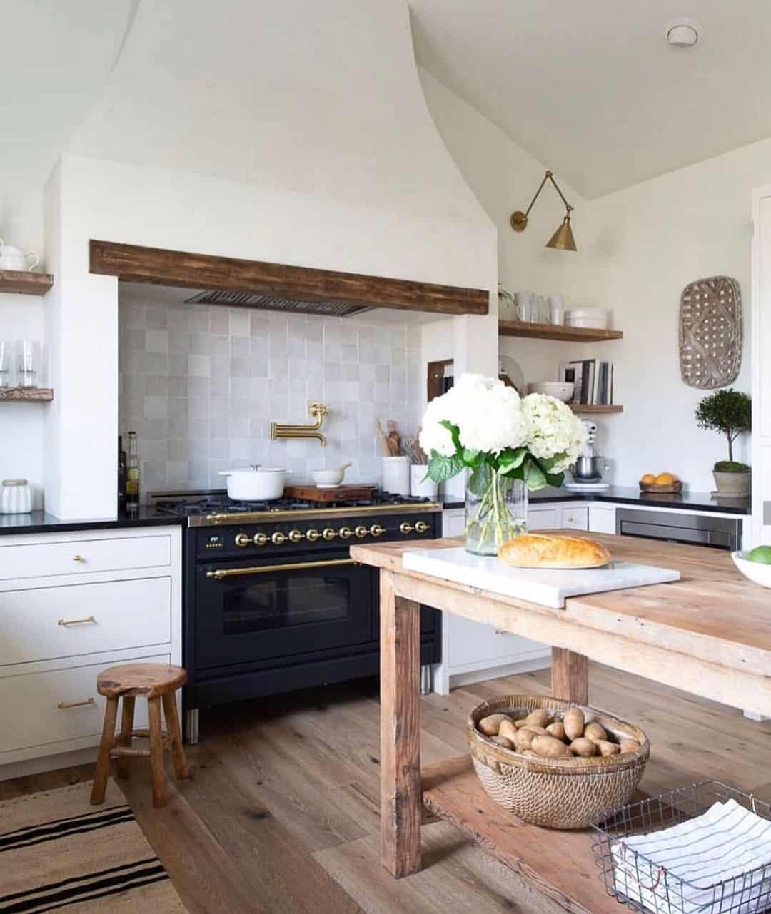 Clean and Classic with Square White Tiles