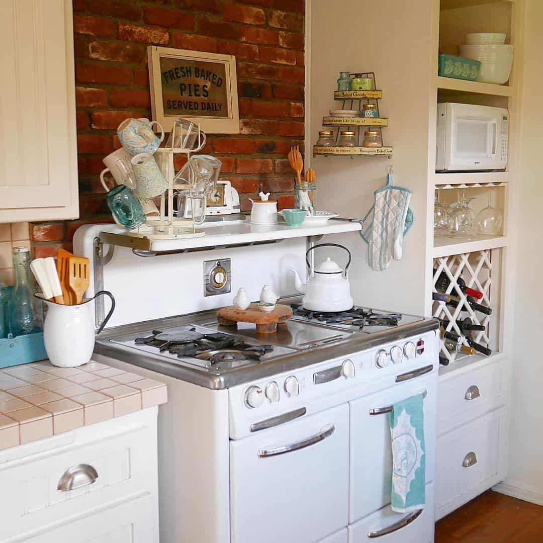 Tiered Shelving for Kitchen Essentials