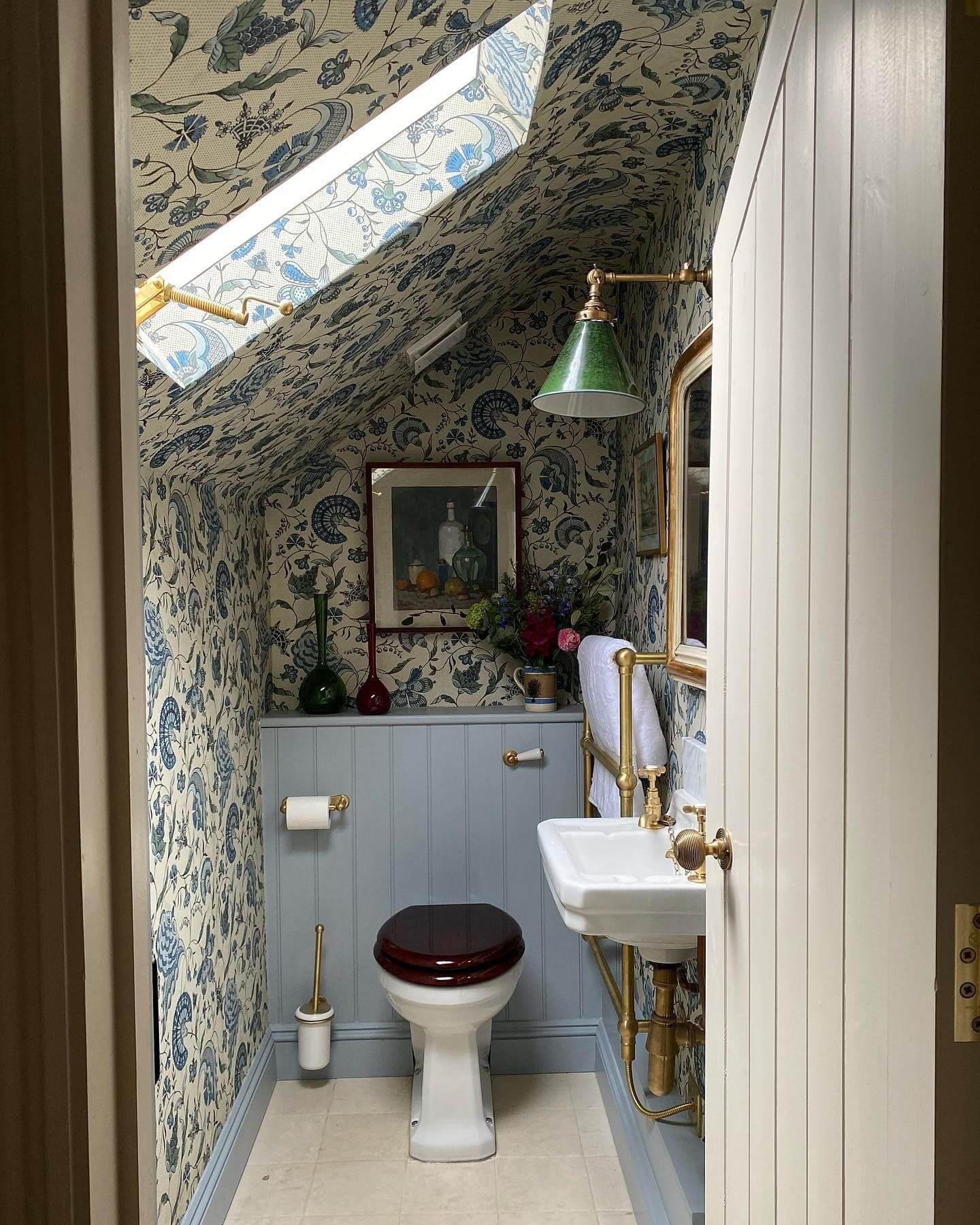 Extend Your Pattern to the Ceiling for Continuity