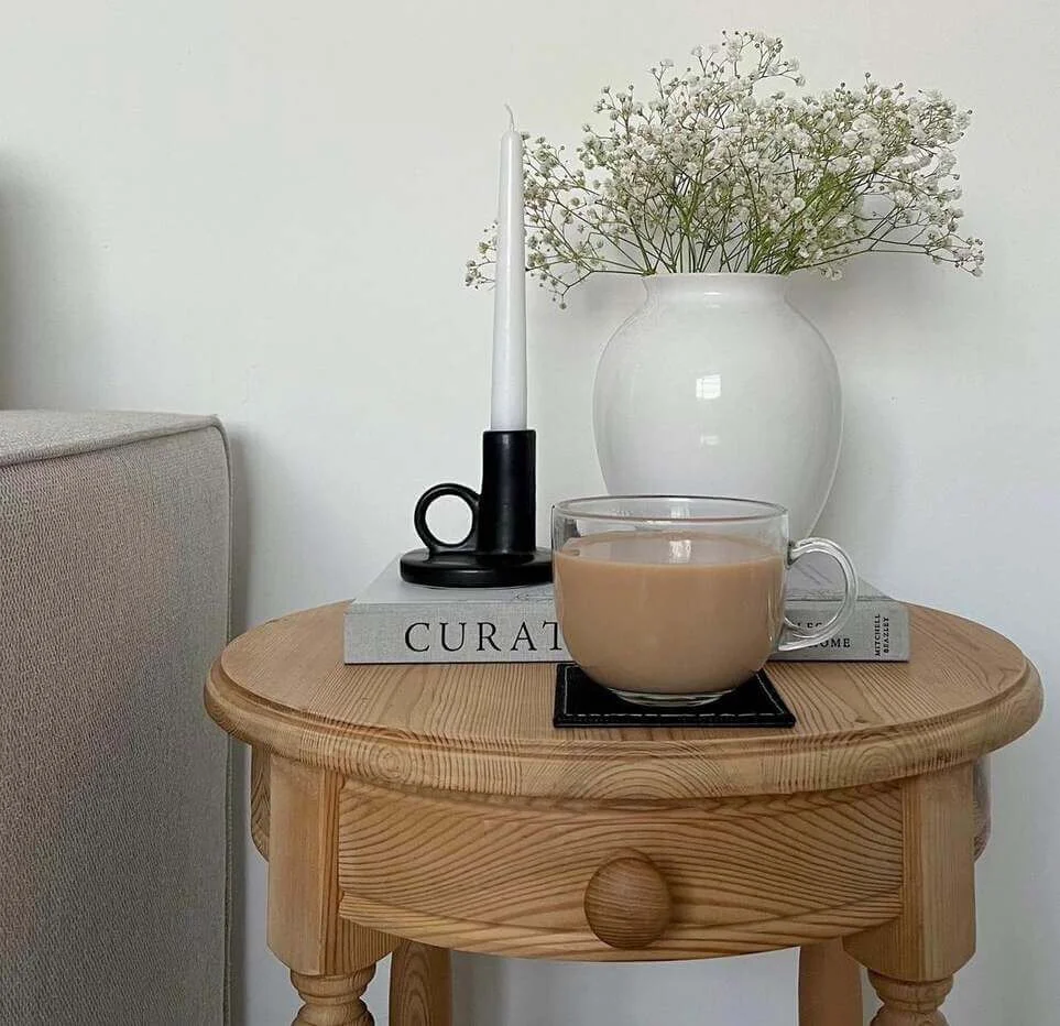 Black Candlestick Adds a Dramatic Touch to Books