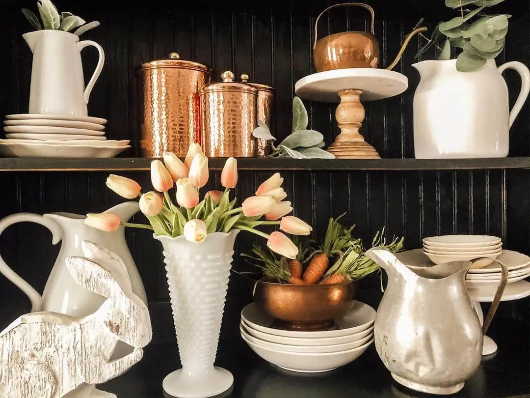 Hobnail Milk Glass Vase Adds Vintage Charm