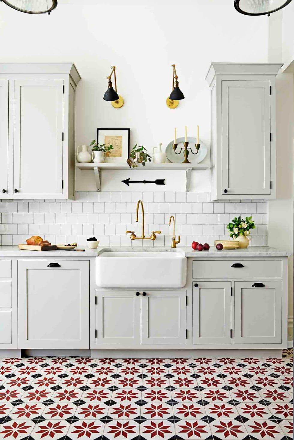 Personalize Shelving with Art and Candlesticks