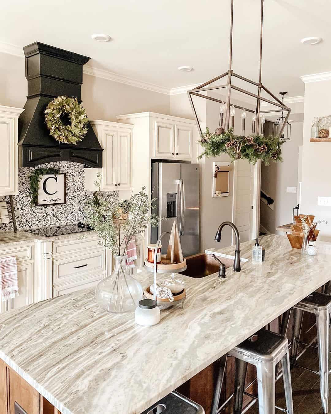 Fantasy Brown Marble Countertops With Swirling, Earthy Tones
