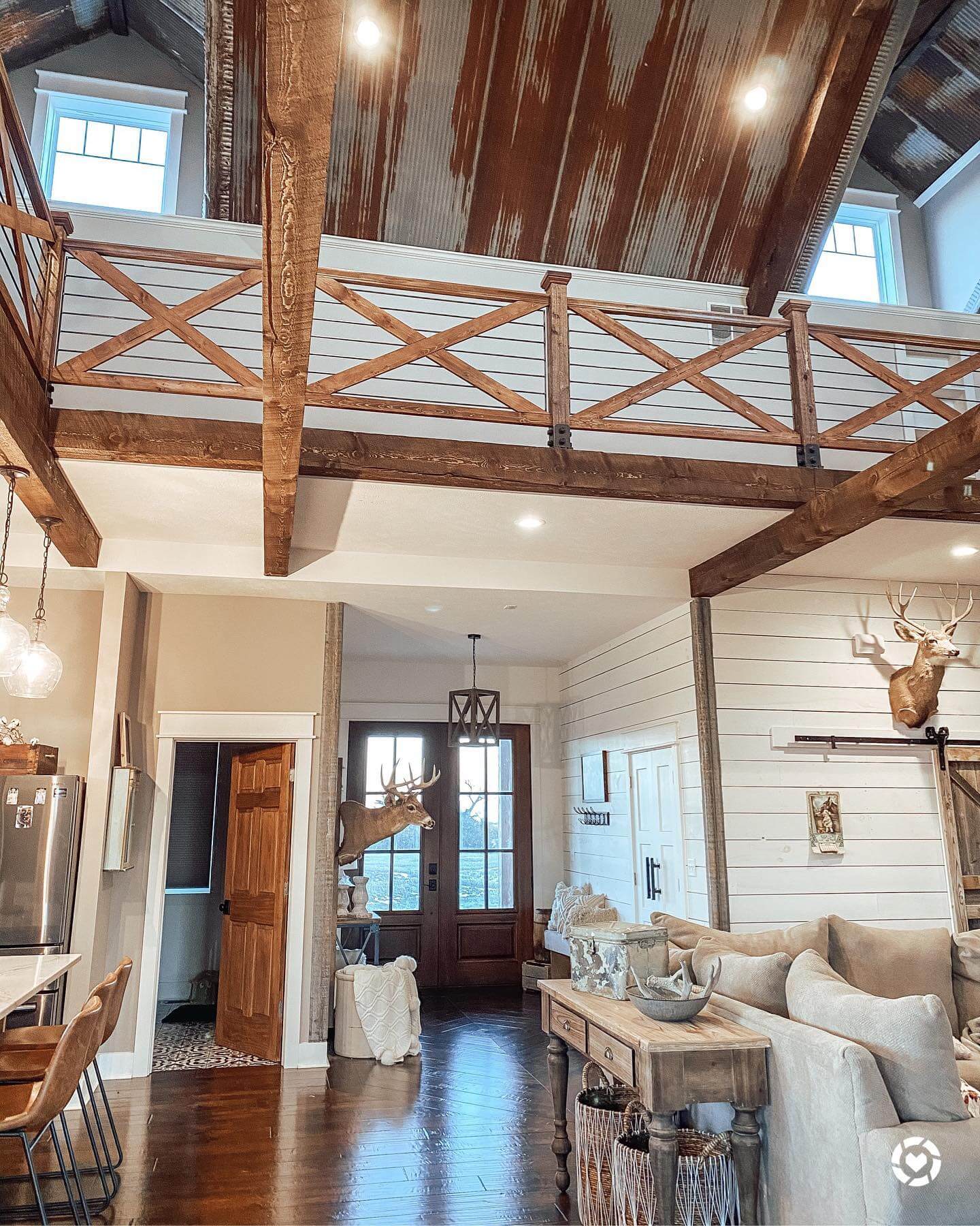 Incorporate Rustic Charm with a Corrugated Metal Ceiling