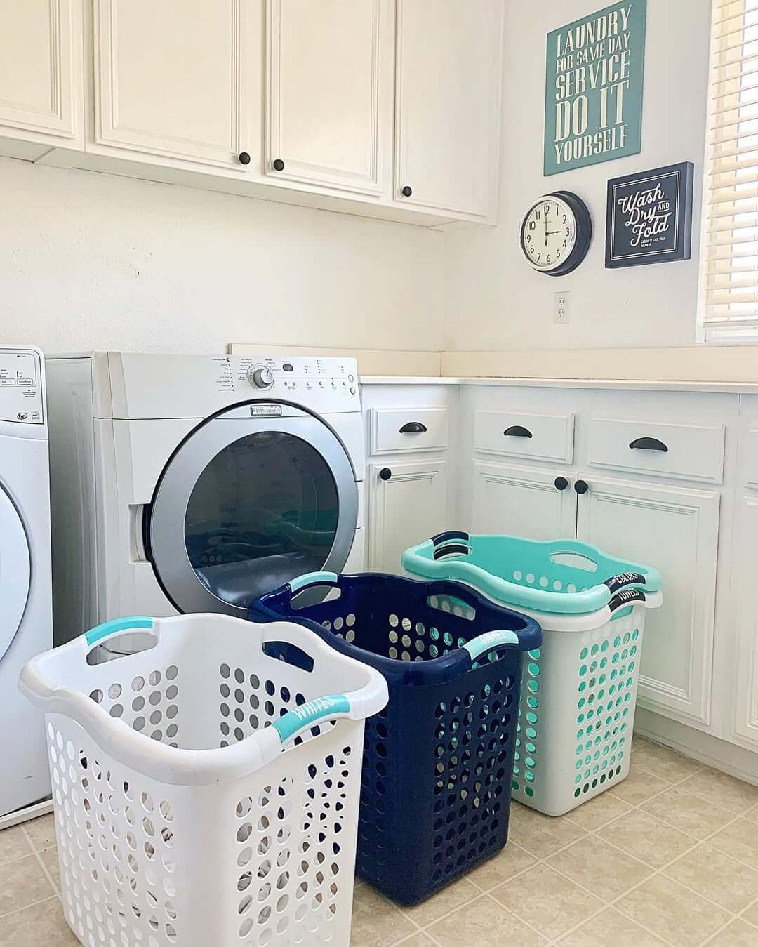 Label Laundry Baskets for Effortless Sorting