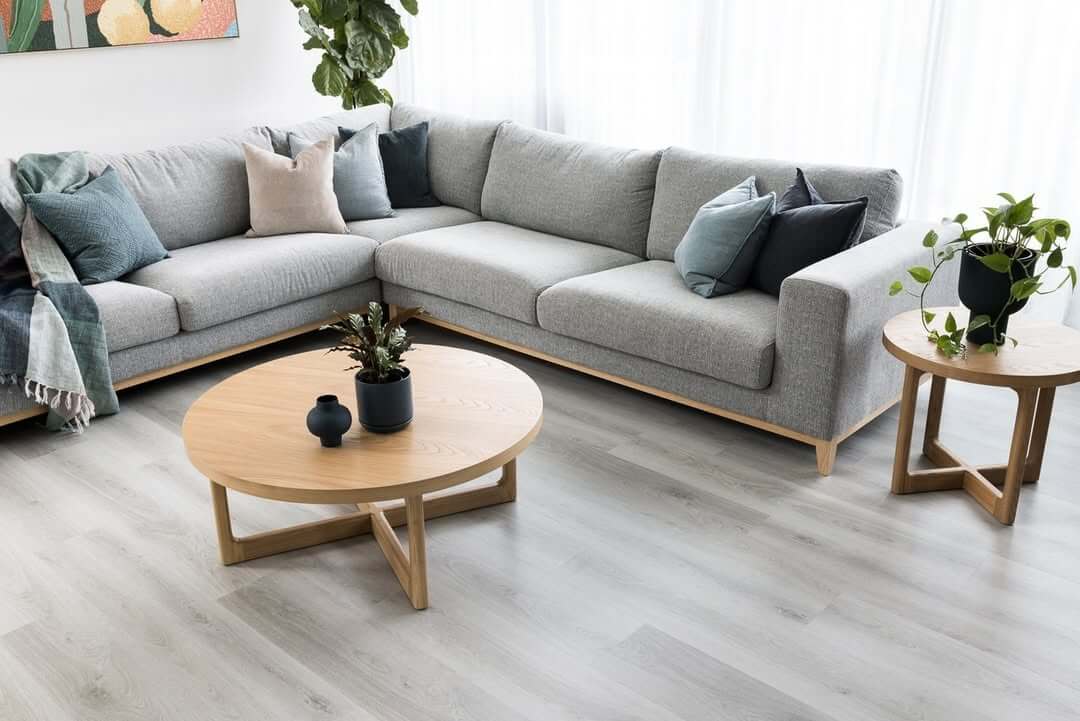 Light Wood-Look Plank Flooring for an Airy Feel