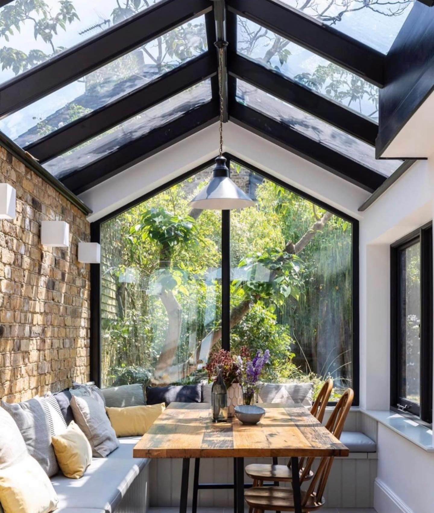 Introduce Warmth with an Exposed Brick Wall