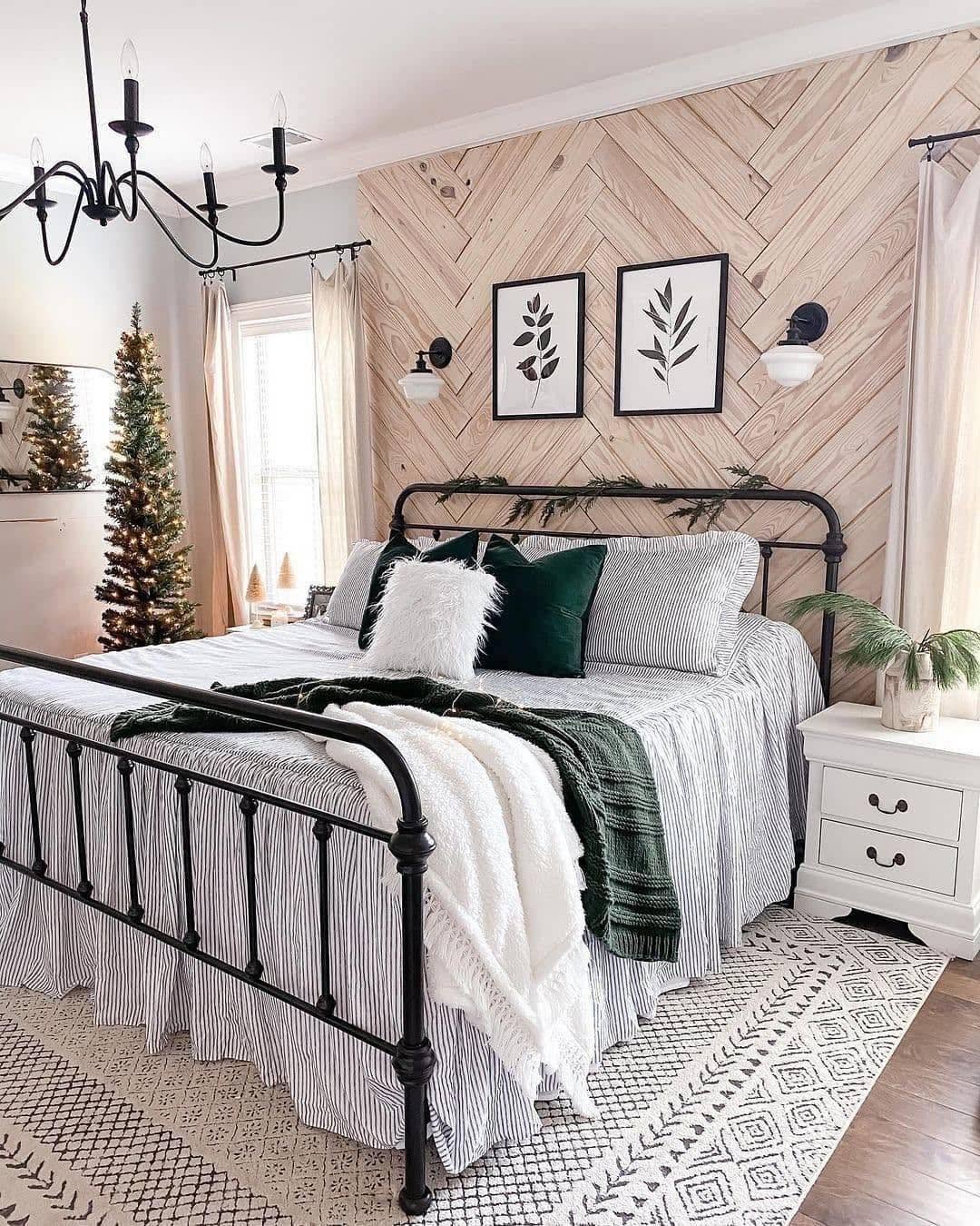Introduce Natural Dimension with a Wood Plank Accent Wall